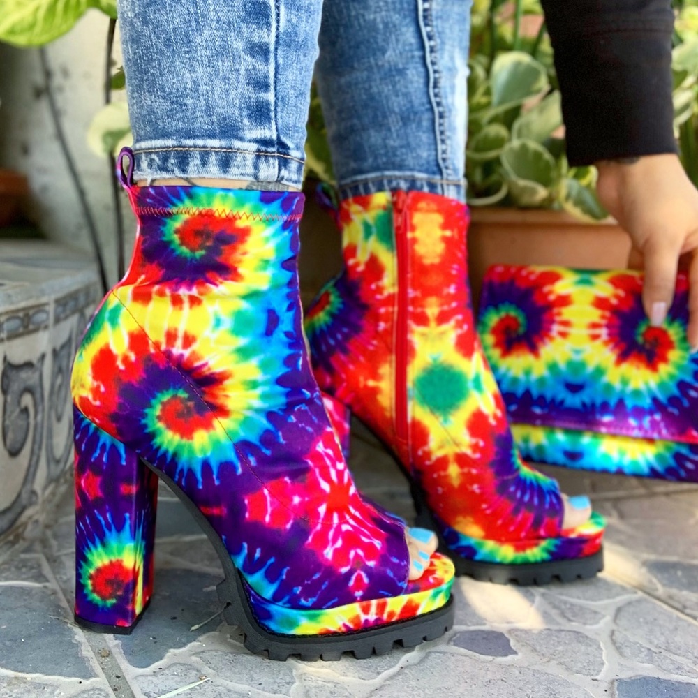2PK - Tye Dye Booties